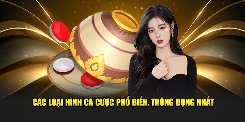 Các loại hình cá cược phổ biến, thông dụng nhất