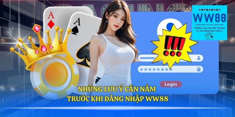 Đăng nhập WW88 thuận tiện hơn bằng cách ghi nhớ những lưu ý